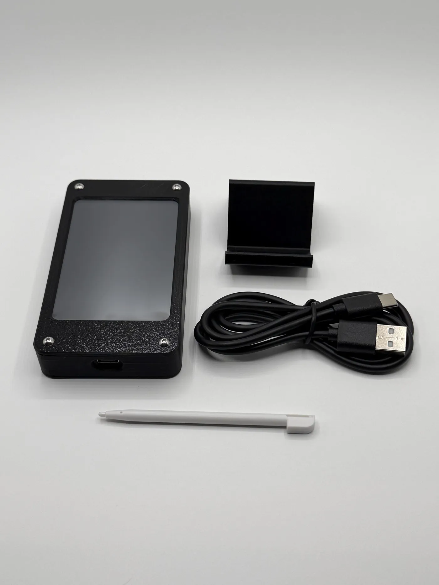Phosphor on its desktop stand
